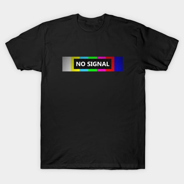 gaming shirt, no signal, gift idea T-Shirt by Hercules t shirt shop